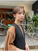 耳掛け簡単スタイリング/大人ショートボブ