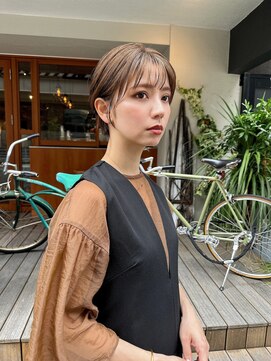 ルービックセカンド 和歌山(Rubik's 2nd) 耳掛け簡単スタイリング/大人ショートボブ