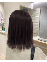 ラボヌールヘアー 宇都宮店(La Bonheur hair) ラベンダーピンク【宇都宮駅/レイヤーカット】