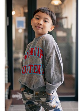 ボンド 三軒茶屋(Bond) キッズカット×オン眉【三軒茶屋 親子カット RYUKI】