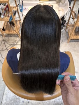 ロンド シャルム 吉祥寺(Lond charme) 黒髪縮毛矯正髪質改善トリートメント吉祥寺