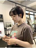 丸みショートボブ【高田馬場　lok あらい】