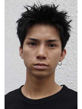 ヘアカロン 熊本本店(Hair CALON) メンズカットスパイキーショートベリショメンズショート熊本下通