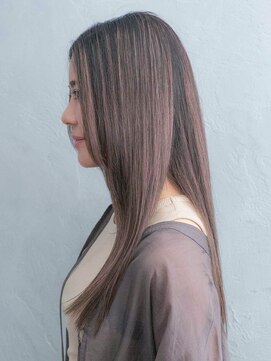 アース クロスガーデン川崎店(HAIR&MAKE EARTH) 白髪ぼかしハイライト