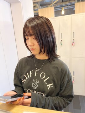 ステアメゾン 大宮(Stir maison) ミディアム顔周り小顔レイヤー透明感カラー