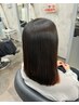 【新規】朝の準備時間マイナス15分☆美髪縮毛矯正+カット【福川指名限定】