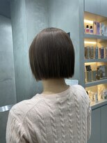 ヘアサロン ドット トウキョウ カラー 町田店(hair salon dot. tokyo color) 黒髪/ボブルフ/ネビージュ/小顔/ワンレン/前髪
