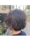 ハイライト×パーマ