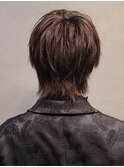 ナチュラルマッシュウルフソフトツイストスパイラルパーマ