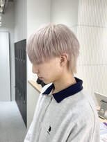 メンズペレ 渋谷(MEN'S PELE)&nbsp;ニュアンスパーマ/韓国マッシュ/スパイキーショート/渋谷