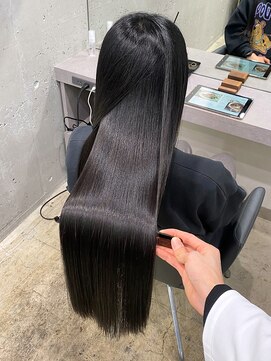 キュア 表参道(CURE) 金井へア#9 美髪フェミニンロング#表参道駅#髪質改善#縮毛矯正