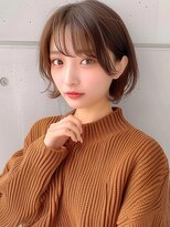 クラン(Chlan) アッシュベージュ×レイヤーボブ