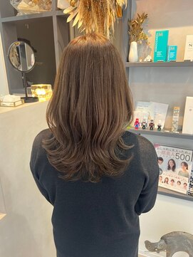 シエン(CIEN) 大人くびれレイヤー × シアーグレージュ