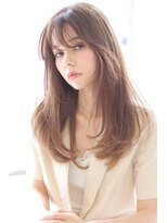 シロフイケブクロ(shirof ikebukuro) 《志賀雅千子》シースルーバング レイヤー  
