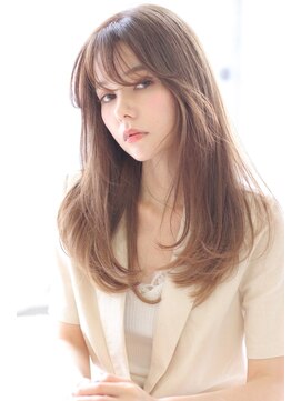 シロフイケブクロ(shirof ikebukuro) 《志賀雅千子》シースルーバング レイヤー