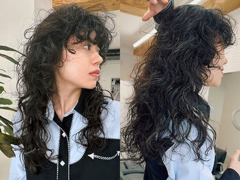 ナヌーク シブヤ(nanuk shibuya)の写真/業界を牽引するセンス/技術で、どんな髪質の方も上品な抜け感パーマstyle。柔らか質感のパーマは再現性も◎
