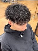 ツイストパーマメンズパーマ波巻きパーマシャドウパーマ佐賀