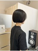 ぱつっとミニボブ