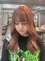 パーク(PARK)&nbsp;<3 ふんわりピンクベージュ　　町田　髪質改善