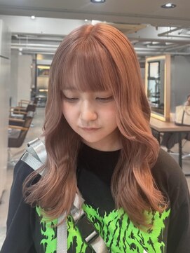 パーク(PARK) <3 ふんわりピンクベージュ　　町田　髪質改善