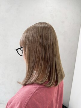 エッジ ヘア メイク(edge hair +make) カラー/ブリーチ/ダブルカラー/リタッチ/韓国/ハイライト/流山