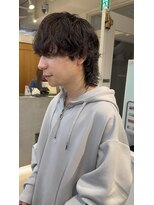 キャンバス バイ ネオリーブ 横浜西口(Canvas by neo.)&nbsp;横浜★ウルフの毛流れパーマ