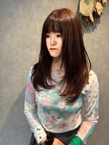 パーミル ヘア クマモト(permille ‰ hair Kumamoto)&nbsp;マロンブラウン×レイヤー