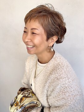 ラトリエコンタン(L´atelier Content) 【Lateliercontent MIHO】40代50代60代地毛をいかしたショート
