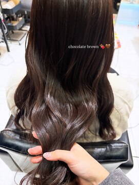 サンカリ イオンモール新居浜店(SANKARI) 透明感チョコレートブラウンカラー