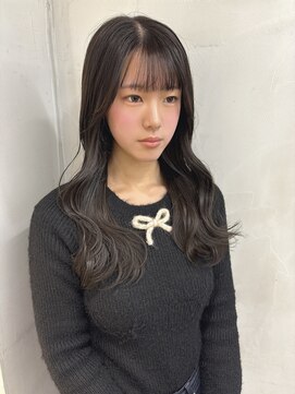 グロウ 赤羽(grow) レイヤーカット/韓国ヘア/アッシュグレージュ