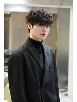 シャドウパーマ　ルーズパーマ　メンズパーマ　新宿