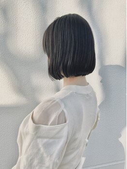 Hair make Lucius【2月上旬NEW OPEN予定】の写真/骨格補正カットで伸びても崩れない美髪へ。薬剤に頼らず髪質を活かし、乾かすだけでまとまる。