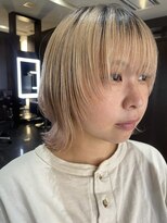 スノッブエンバンプ(snob enVAmp)&nbsp;ハイトーンボブ×顔まわりレイヤー