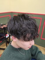 キュアケー(cureK)&nbsp;【王道人気】縦落ちツイスト　メンズパーマ