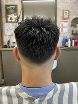アールズ ヘア(R's hair)&nbsp;MEN’S HAIR/サーフカール/刈り上げセンターパート/印西