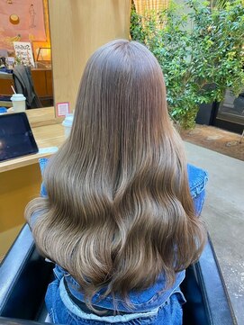 チャプター 問屋町(chapter) 髪質改善トリートメント韓国ヘアミルクティベージュダブルカラー