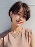 カット＋マイクロバブル　　[市川/ショート/ボブ]