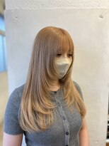 ポート 蕨(PORT) レイヤーカット×ホワイトベージュ