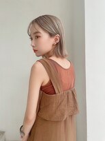 ソジ(soji) クリームベージュボブ