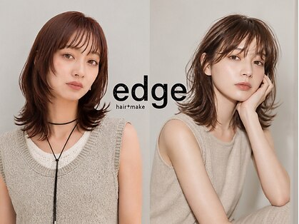 エッジ ヘア メイク(edge hair +make)の写真