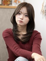 エニル 越谷店(enil)&nbsp;＊ハッシュカット×シースルー[韓国/レイヤー/似合わせ]