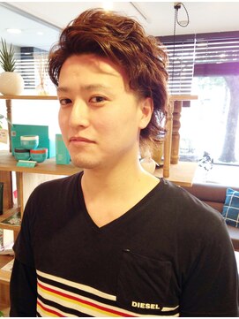 ファム ヘアーデザイン(fam hair design) 【fam】そこまでウェービングじゃないパーマ