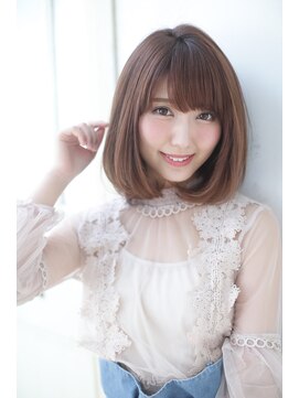 フレア志ミラーレ(flare) ワンカール内巻きボブ