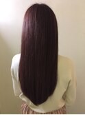 リアルサロンワーク☆上品さをプラス。ボルドールージュカラー