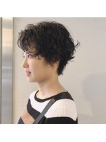 ヘアアンドスペース ベロン(hair&space velon)&nbsp;ベビーカールショートボブ
