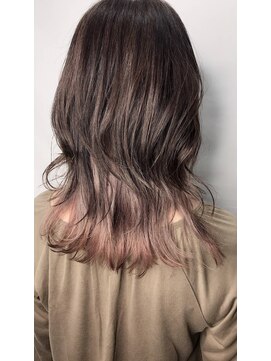 ブレイク(BREK) レイヤー×インナーカラー(ピンク)