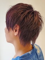 オンリー ヘア(ONLY HAIR) 震災カットに個性派カラー☆