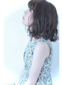 ロミー 本厚木(ROMMY.) ふわふわカールミディアムボブ　/ ロミー本厚木