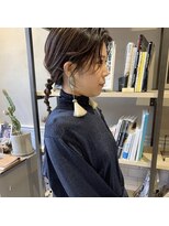 フェン ヘアーアイス(Fen.hair ici) アレンジ　セミロング　ハイライト