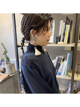 フェンヘアーアイス 中目黒(Fen.hair ici) アレンジ　セミロング　ハイライト
